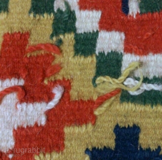 Swedish röllakan kilim, size: 55*53cm                            