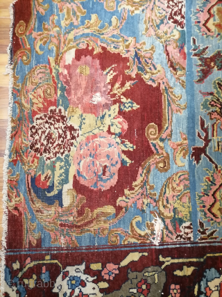 Antique Bijar Sampler (wagireh) rugs, very rare, size: 100*70 cm                       