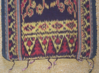 Antique traditional Ikat cotton, indonesia , no: 171, size: 165*45cm.                       