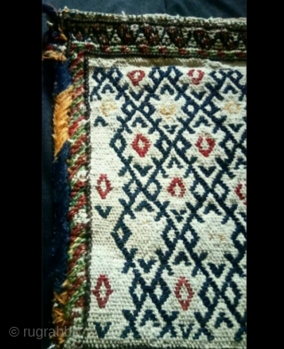 Qashqai chanteh, color is cotton, size: 27*26 cm                         