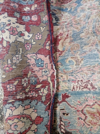 Antique Bijar Sampler (wagireh) rugs, very rare, size: 100*70 cm                       