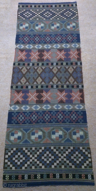 Antique Swedish kilim, no: 307, size: 167*59cm, wall hangings.                        