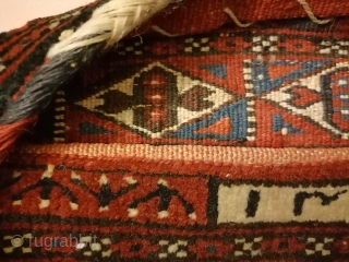 Antique Yomut bag, very rare                            