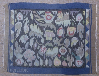 Antique Norwegian Kilim, no: 343, size: 73*55cm, the tapestry very beautiful, wall hangings.                    