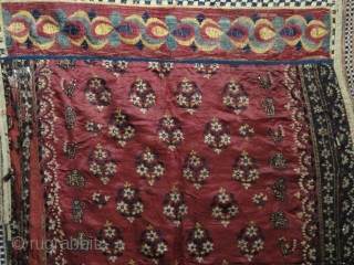 Antique Mochi work piece from Gujarat.. 
19th Century 

Size : 153 x 128 cm 

                  