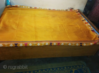 These are Pakistani baghs from the Punjab region. The word bagh means a garden. These 3 pieces are in very good condition and quality. The pattern of embroidery is Sufi and the  ...