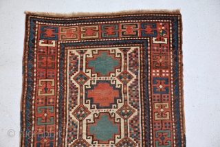 Rare Kazak rug 19th century, size is 146 x 88 cm
                      