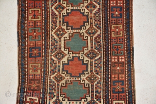 Rare Kazak rug 19th century, size is 146 x 88 cm
                      