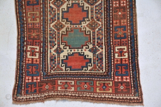 Rare Kazak rug 19th century, size is 146 x 88 cm
                      