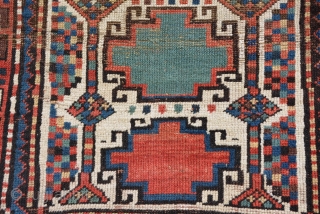 Rare Kazak rug 19th century, size is 146 x 88 cm
                      