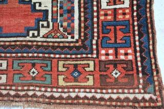 Rare Kazak rug 19th century, size is 146 x 88 cm
                      