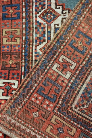 Rare Kazak rug 19th century, size is 146 x 88 cm
                      