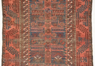 Exceptional Baluch End 19th century, size is 186 x 118 cm                      