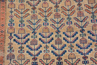 A nice Malayer with nice pattern, size is 208 x 127 cm                     