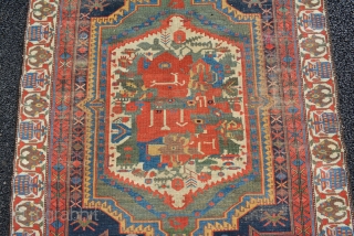 Collectors Bakhtiyar rug, Early 20th century, size is 210 x 138 cm                     