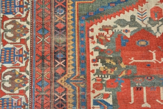 Collectors Bakhtiyar rug, Early 20th century, size is 210 x 138 cm                     