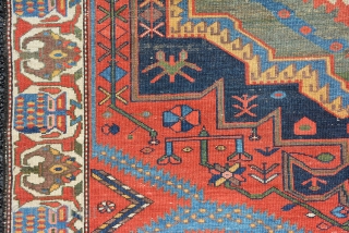 Collectors Bakhtiyar rug, Early 20th century, size is 210 x 138 cm                     