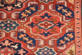 Late 19th century Caucasian Seychour Rug in superb condition, size is 123 x 91 cm                  