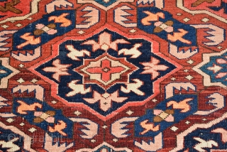 Late 19th century Caucasian Seychour Rug in superb condition, size is 123 x 91 cm                  