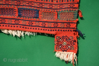 1900 Baluch? bag I think, very good condition, perfect condition, size is 65 x 62 cm                 