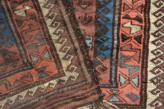 Exceptional Baluch Rug, 180 xm 104 cm                          