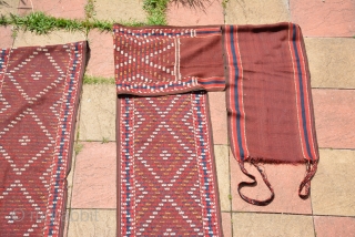 Yomut Tent Band Complete one(1470 x 55) cm and (48.22 x 1.80) in ft, It was made in the first half of 20th century and is still in very good condition. It  ...