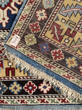 Antique Shirvan dated rug in very good condition except a minor place need to be sorted, good pile size is 156 x 96 cm         