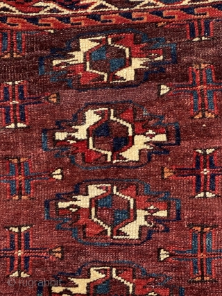 Mid 19th century Karadashli with cotton weft highlights, Great condition                       