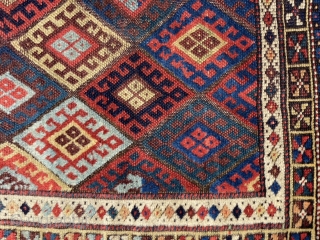 Beautiful Antique Kurdish Jaff bag, size is 76 x 76 cm                      