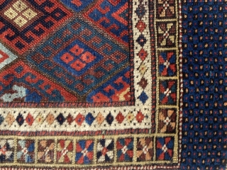 Beautiful Antique Kurdish Jaff bag, size is 76 x 76 cm                      