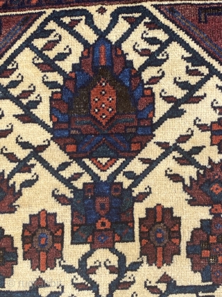 Beautiful Baluch rug 19th century full pile, size is 183 x 113 cm                    