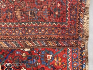 Antique classic Khamseh ? Chuval, end 19th century. Size is 146 x 63 cm                   