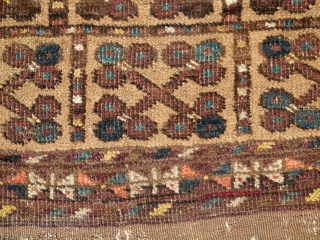 Ersari Prayer rug 19th century. 147 x 83 cm                        