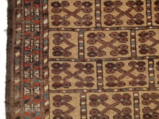 Ersari Prayer rug 19th century. 147 x 83 cm                        