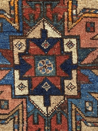 Extremely Rare and Classic Kurdish rug 19th Century 
Size is 173 x 100 cm                   