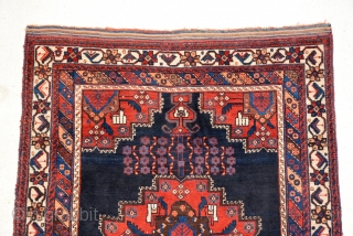 Antique Persian classic AFSHAR RUG, circa 1920, Excellent condition with rich pile. Size is 180 x 136 cm               