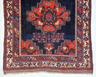 Antique Persian classic AFSHAR RUG, circa 1920, Excellent condition with rich pile. Size is 180 x 136 cm               