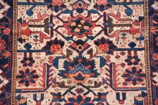 An Outclass Ferdous Baluch Rug Circa 1900, Wool on Cotton                       