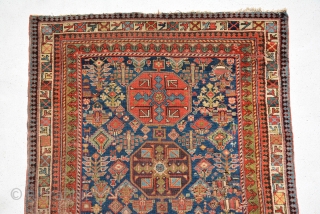 ANTQIUE KURDISH RUG 19TH CENTURY, Beautiful Colours and Classic Pattern, the Last Picture is showing is real Colours.
228 x 132 cm            