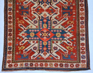 Dated Karabagh 1311, Excellent condition.
Size is 238 x 137 cm

                       