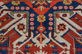 Dated Karabagh 1311, Excellent condition.
Size is 238 x 137 cm

                       