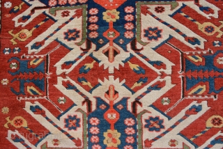 Dated Karabagh 1311, Excellent condition.
Size is 238 x 137 cm

                       