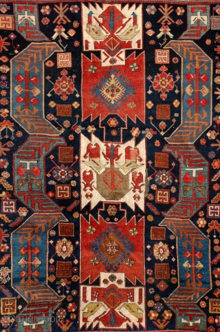 Dragon Kazak crica 1880
Size is 220 x 170 cm or 7.2 x 5.5 ft                   