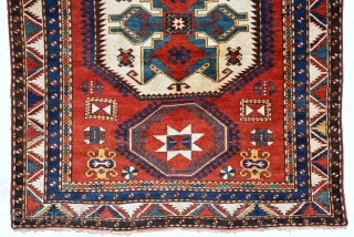 Lori Pombak 1880, size is 230 x 175 cm. very charming rug with full pile, only 3 tiny places are repile, more beautiful then pictures        