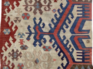 Anatolian Kilim mid 19th century? 403 x 85 cm                        