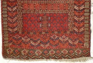 Tekke Egnsi 19th century (cut & reduced) size is 133 x 121 cm.                    