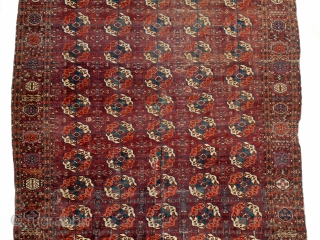 An Early Tekke 1800, beautfifully packed.
Size : 240 x 205 cm & 7.11 x 6.9 ft                 