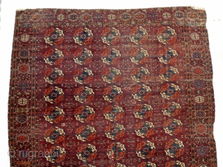 An Early Tekke 1800, beautfifully packed.
Size : 240 x 205 cm & 7.11 x 6.9 ft                 