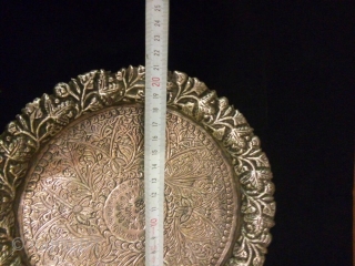 Ottoman Armenian Silver Coffee Tray 

271gr and date 1833 in very good conditions!!

pls ask if you have any questions!!              