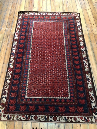 Old Caucasian(posibly from zeyhur)Handwoven woolen rug its about 100 years old!! Perfect condition!! Its 197cm.x121 cm. 

Any Question Please don’t hesitate to ask questions!!         